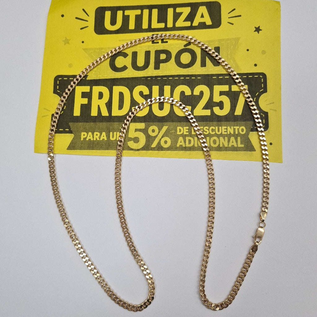 CADENA ORO 14 K 9,60 GRMS (SEMINUEVO)
