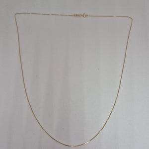 CADENA VENECIANO 14K 50 CM 1.6 GR (NUEVO)