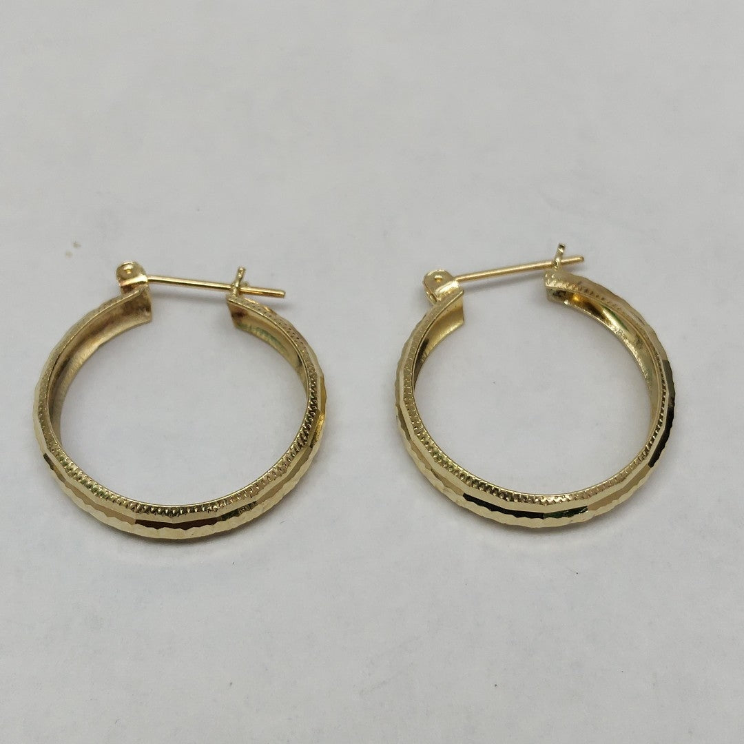 ARRACADAS PAR ORO 14 K 3.2 GRMS (SEMINUEVO)
