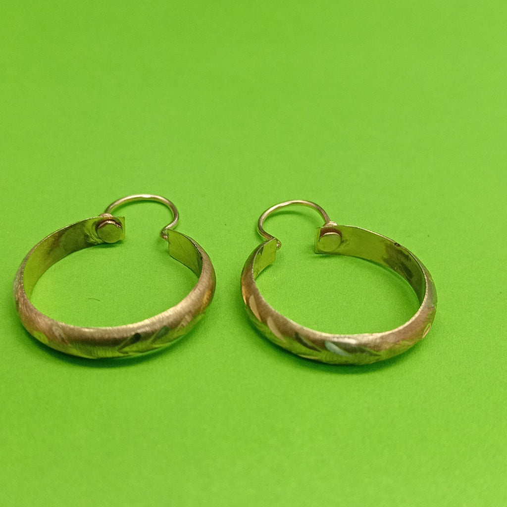 ARRACADAS PAR ORO 10 K 1,90 GRMS (SEMINUEVO)