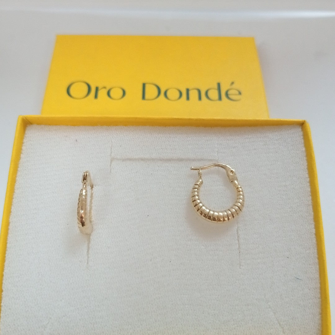 ARRACADAS ORO 10K 1 (NUEVO)