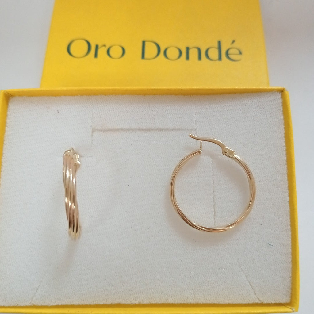 ARRACADAS ORO 14K 2.6 (NUEVO)