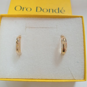 ARRACADAS ORO 14K 1.4 (NUEVO)