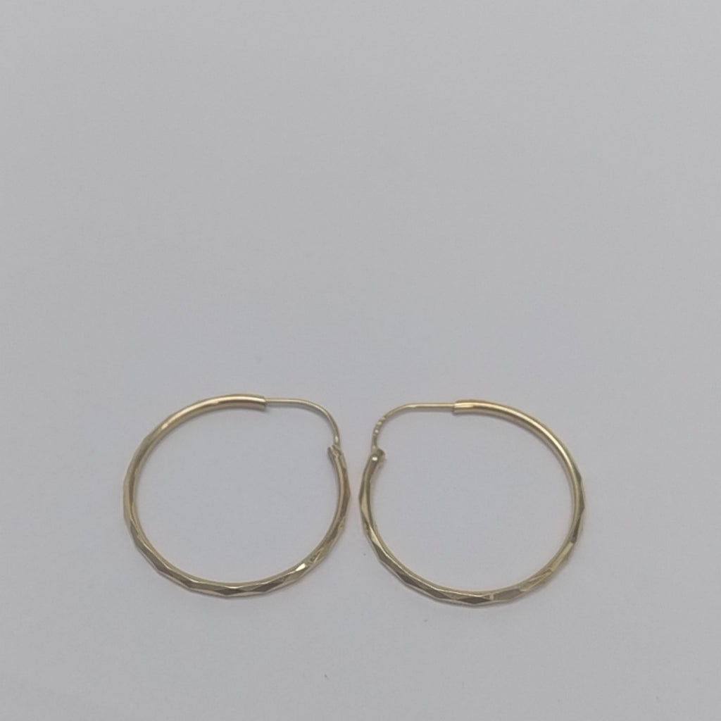 ARRACADAS PAR ORO 14 K 1.8 GRMS (SEMINUEVO)