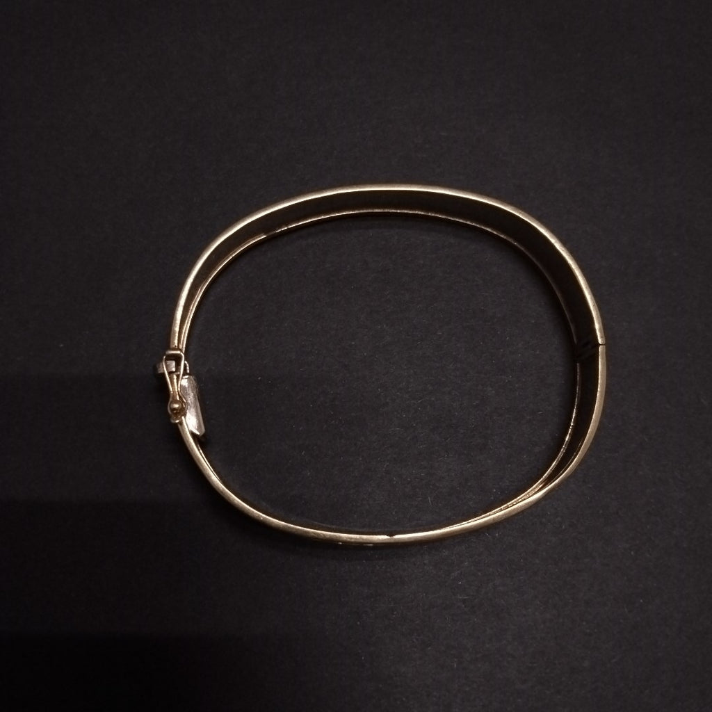 PULSERA RIGIDA ORO,ORO BLANCO 14 K 21,50 GRMS (SEMINUEVO)