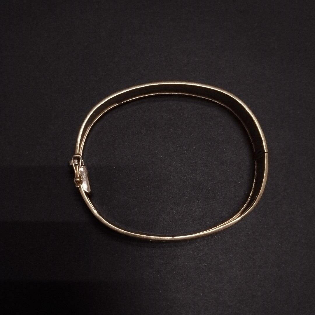 PULSERA RIGIDA ORO,ORO BLANCO 14 K 21,50 GRMS (SEMINUEVO)