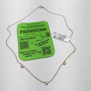 GARGANTILLA ORO 14 K 2.6 GRMS (SEMINUEVO)