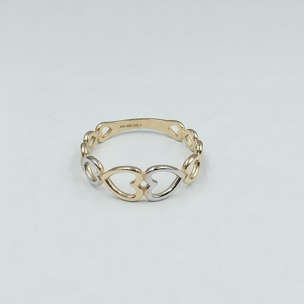 ANILLOS DAMA ORO 14K 2 (NUEVO)