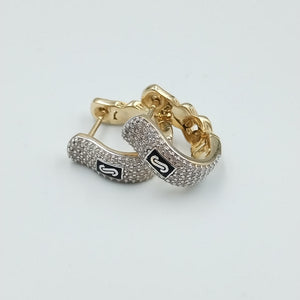 BROQUELES ORO 14K 4.9 (NUEVO)