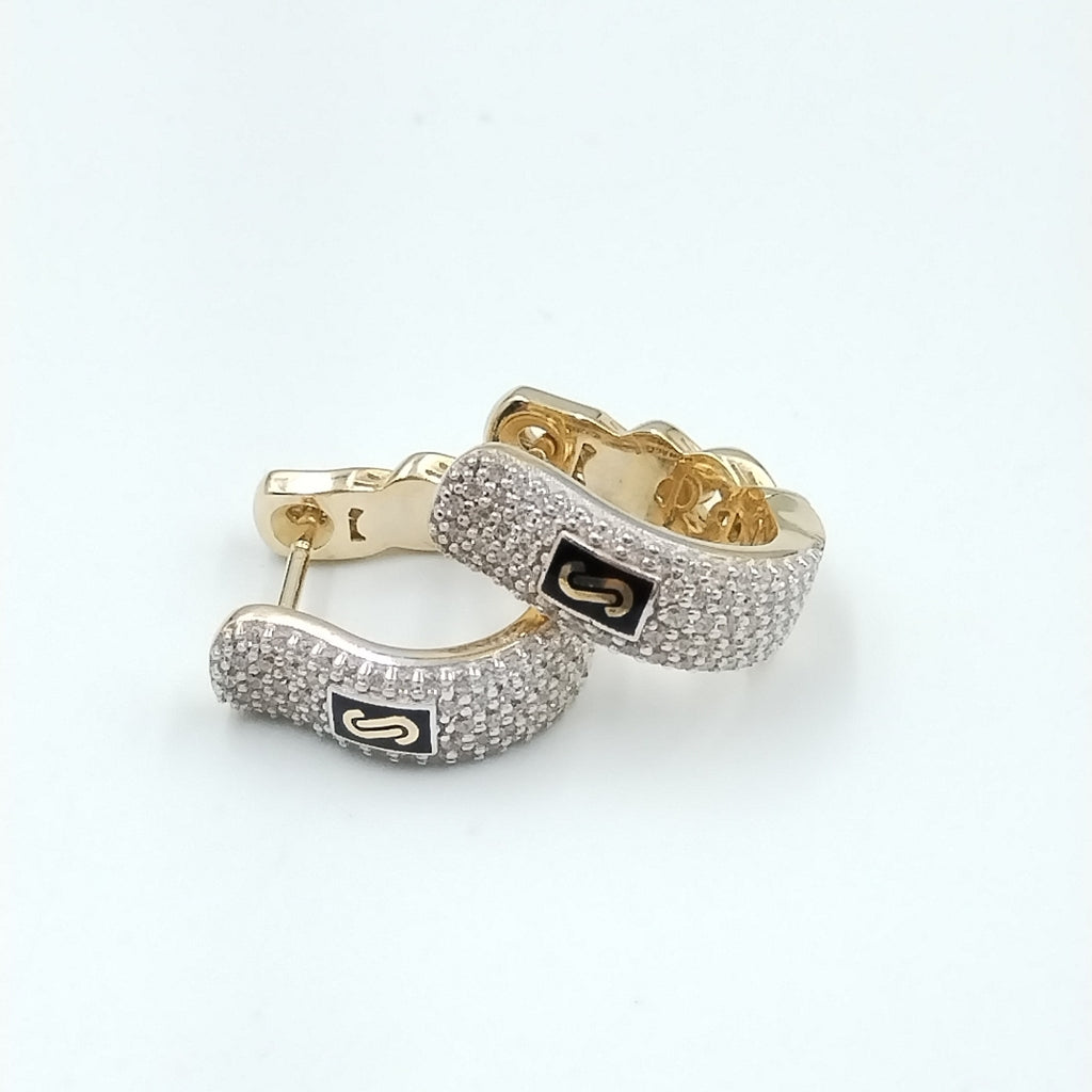 BROQUELES ORO 14K 4.8 (NUEVO)