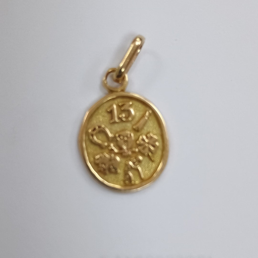 DIJE ORO 14 K 1,50 GRMS (SEMINUEVO)