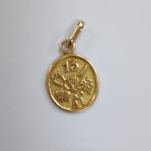 DIJE ORO 14 K 1,50 GRMS (SEMINUEVO)