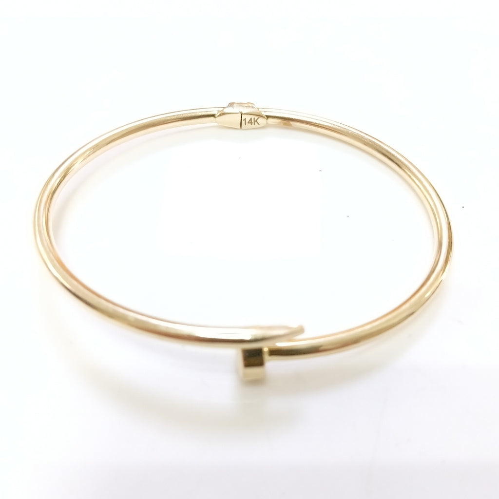 PULSERA RIGIDA ORO 14 K 7,90 GRMS (SEMINUEVO)