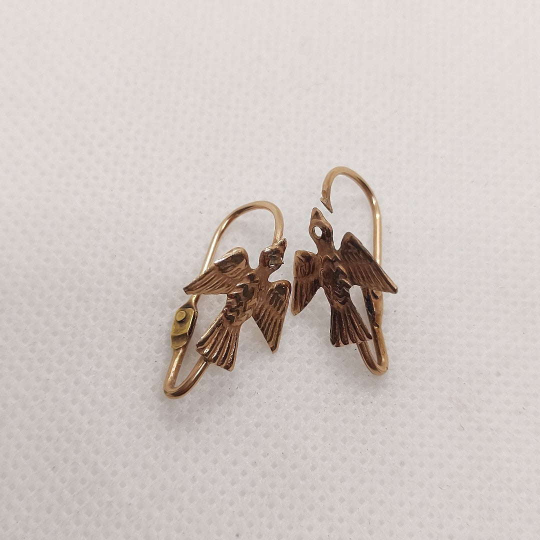 ARETES PAR ORO 8 K 1.5 GRMS (SEMINUEVO)