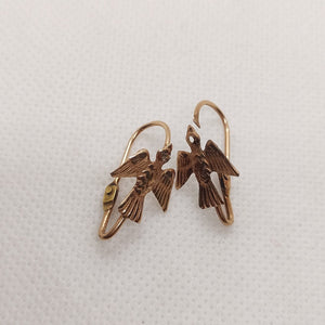 ARETES PAR ORO 8 K 1.5 GRMS (SEMINUEVO)