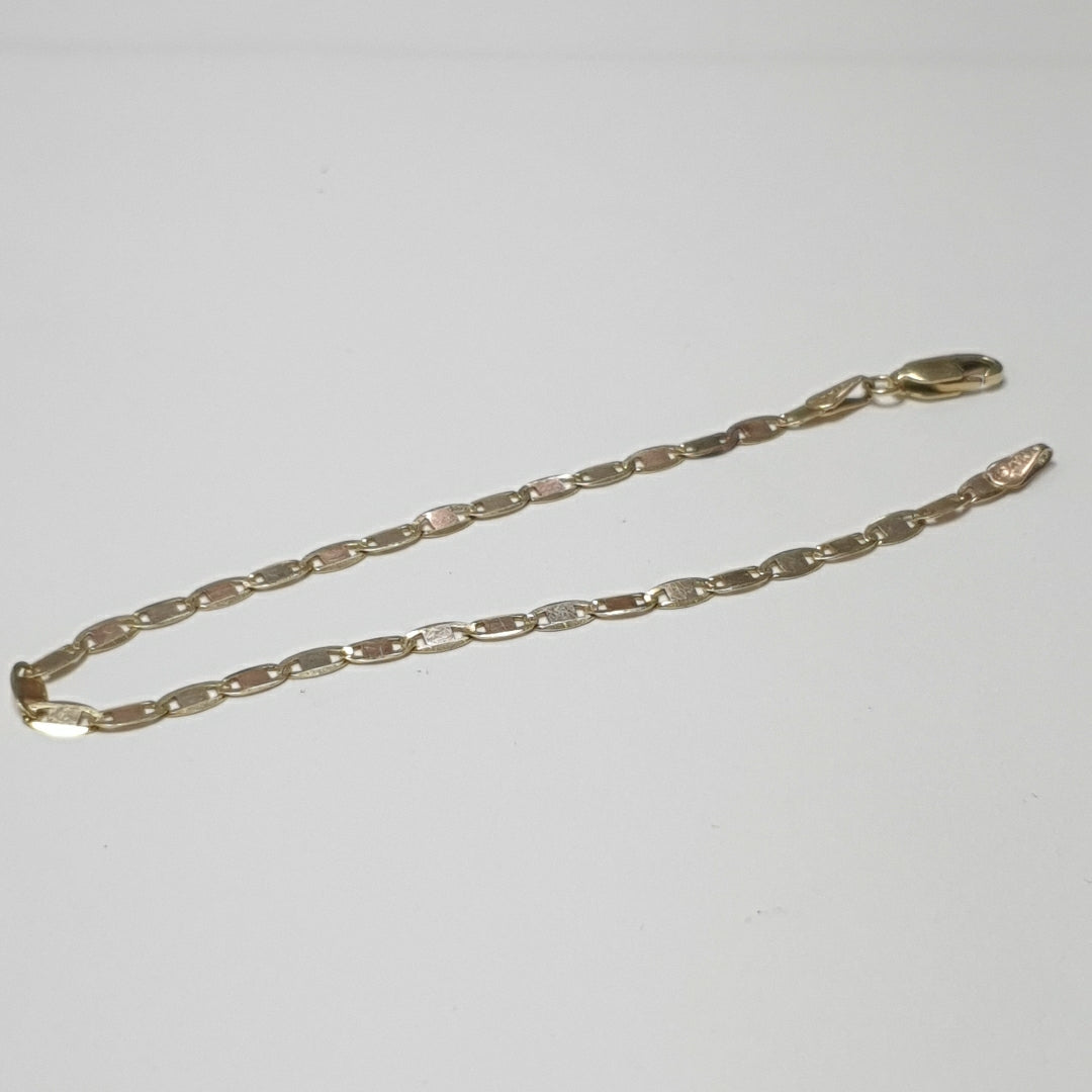 PULSERA ORO COMBINADO 10 K 2,10 GRMS (SEMINUEVO)