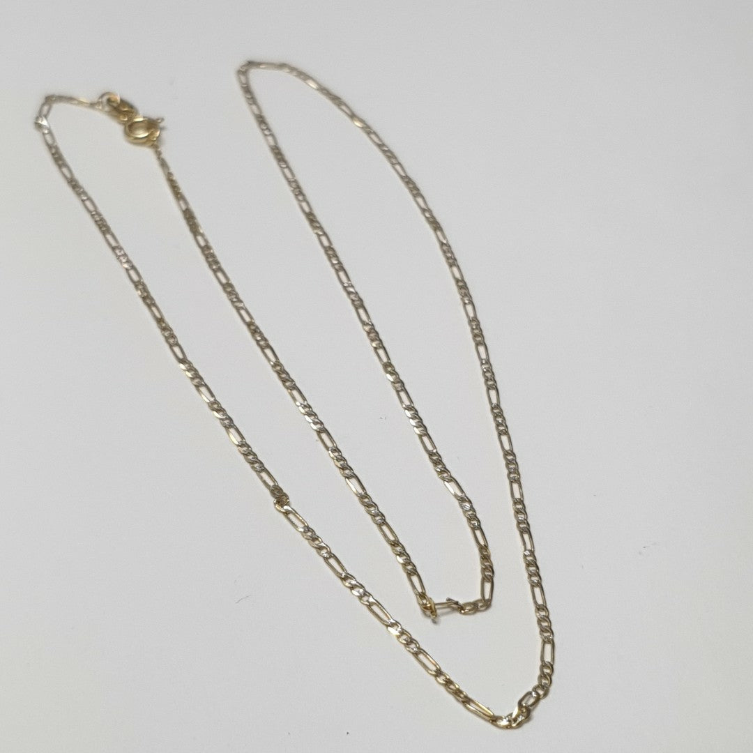 CADENA ORO,RODIADO 14 K 1,80 GRMS (SEMINUEVO)