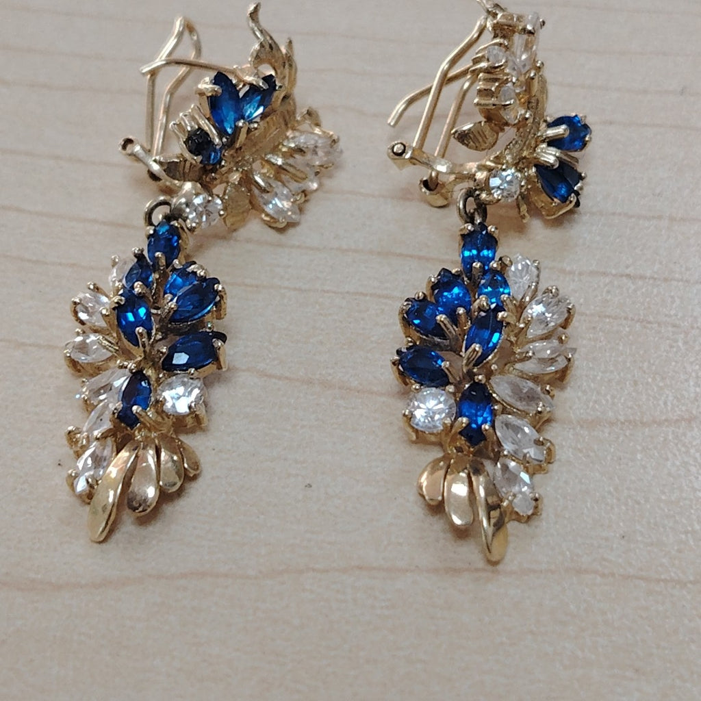 ARETES PAR ORO 14 K 11,20 GRMS (SEMINUEVO)