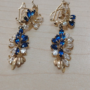 ARETES PAR ORO 14 K 11,20 GRMS (SEMINUEVO)