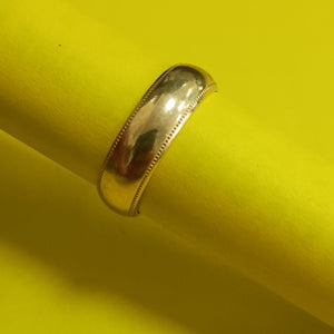 ARGOLLA ORO 14 K 4.8 GRMS (SEMINUEVO)