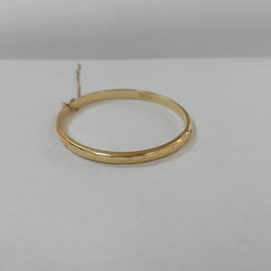 PULSERA RIGIDA ORO 18 K 9.9 GRMS (SEMINUEVO)
