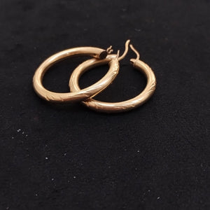 ARRACADAS PAR ORO 14 K 4.2 GRMS (SEMINUEVO)