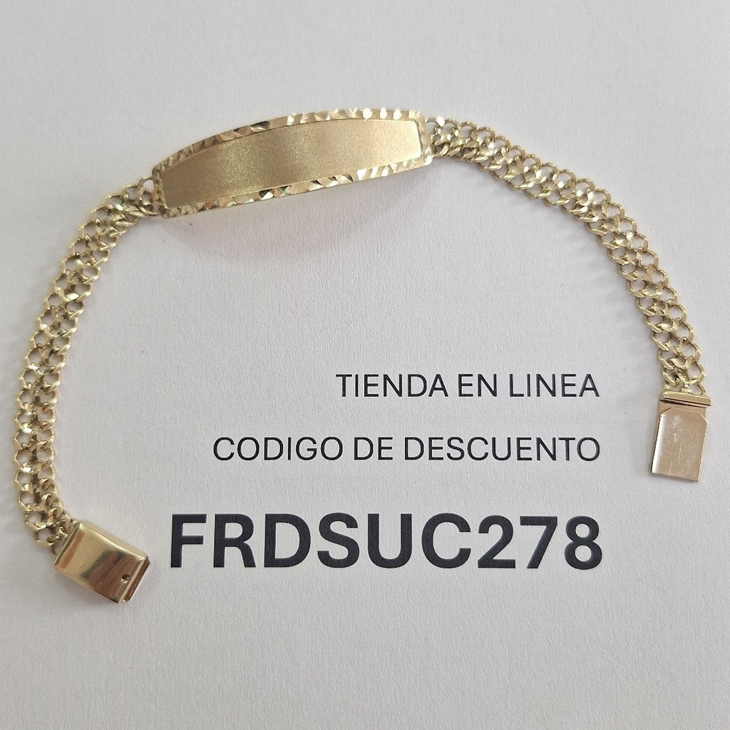 ESCLAVA ORO 10 K 10.4 GRMS (SEMINUEVO)