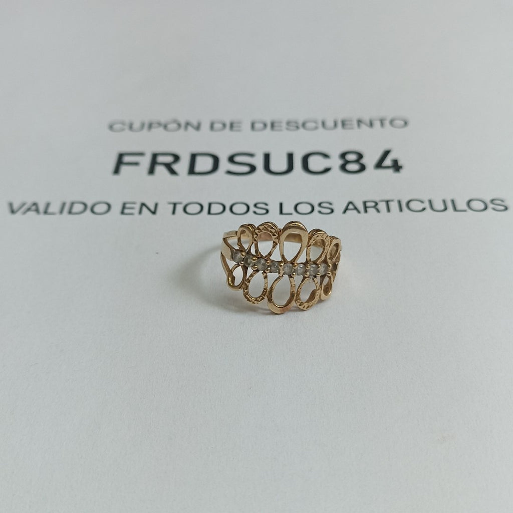 ANILLO ORO 10 K 2,20 GRMS (SEMINUEVO)
