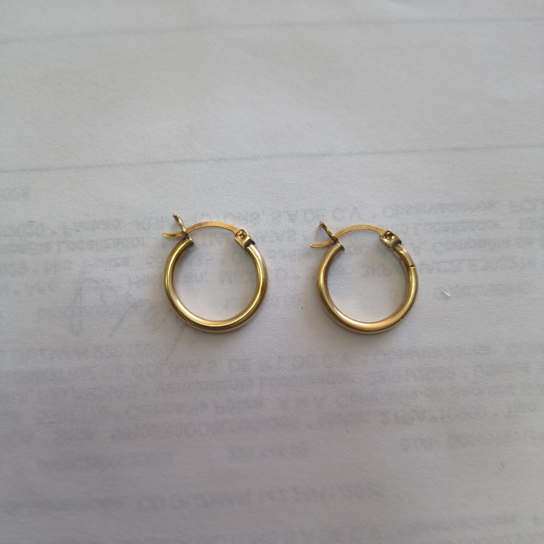 ARRACADAS PAR ORO 14 K 1.3 GRMS (SEMINUEVO)
