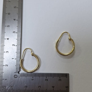 ARRACADAS PAR ORO 10 K 1,00 GRMS (SEMINUEVO)