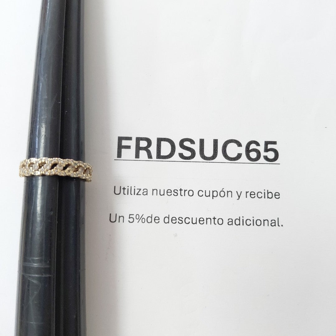 ANILLO ORO 10 K 2.3 GRMS (SEMINUEVO)