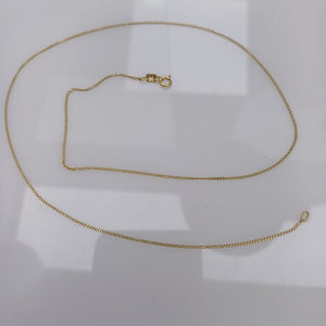 CADENA ORO 14 K 1,50 GRMS (SEMINUEVO)