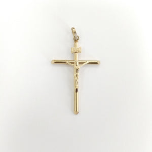 CRUCIFIJO ORO 10 K 2,20 GRMS (SEMINUEVO)