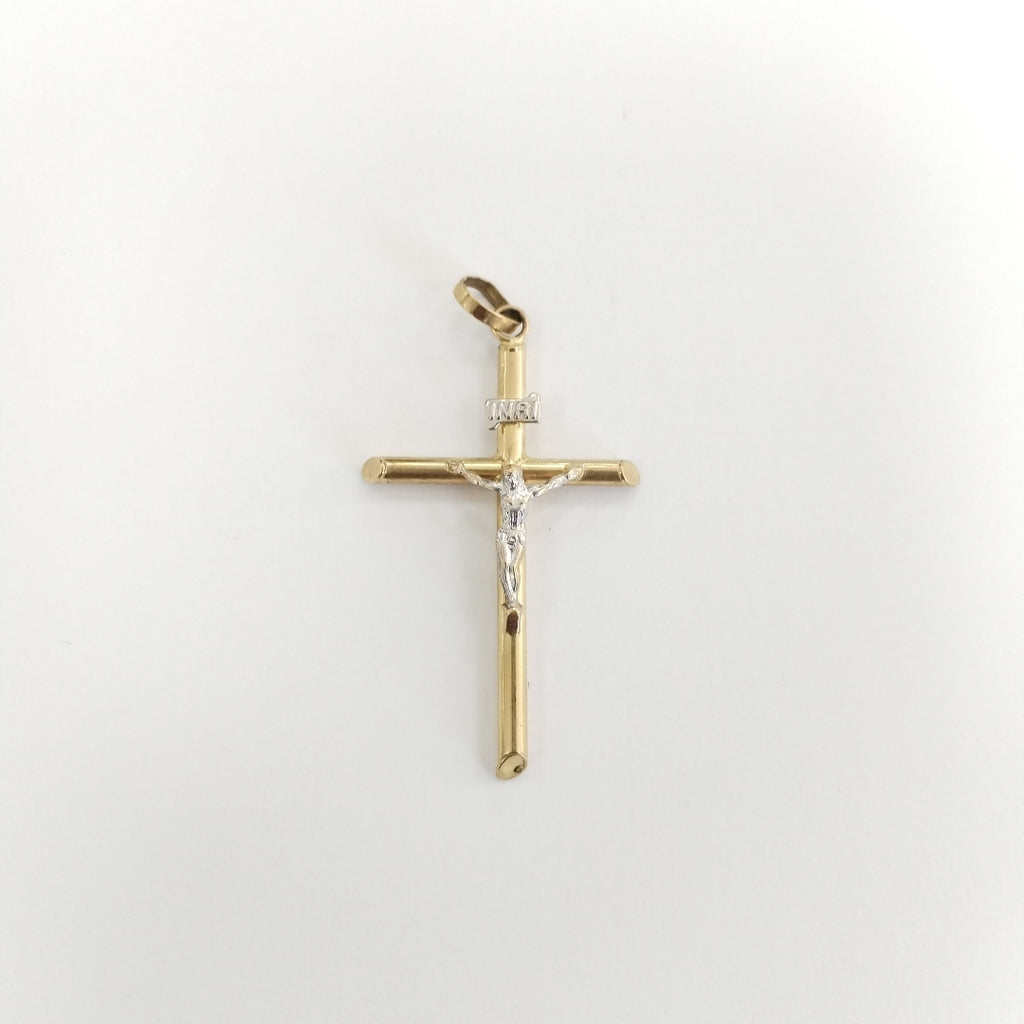 CRUCIFIJO ORO 10 K 1,80 GRMS (SEMINUEVO)