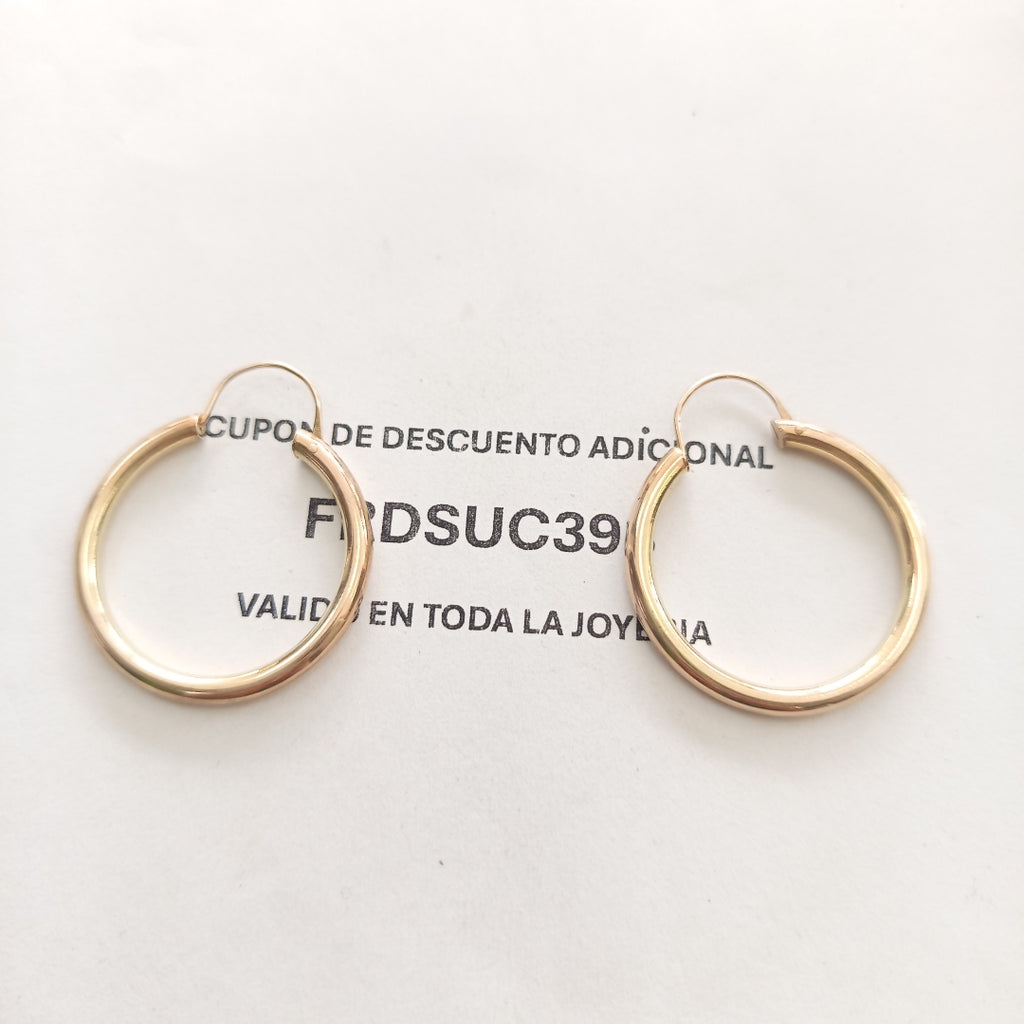 ARRACADAS PAR ORO 10 K 2,40 GRMS (SEMINUEVO)