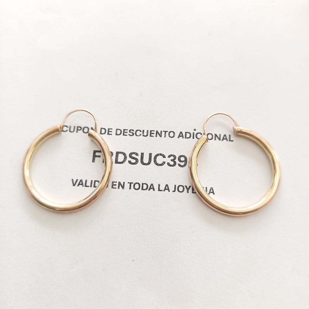 ARRACADAS PAR ORO 10 K 2,40 GRMS (SEMINUEVO)