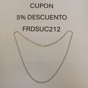 CADENA PLATA 3,90 GRMS (SEMINUEVO)