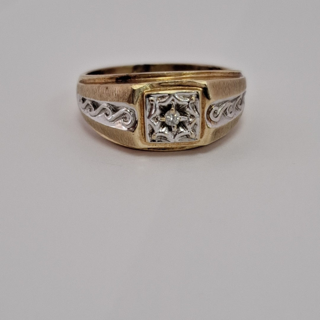 ANILLO ORO 10 K 5.4 GRMS (SEMINUEVO)
