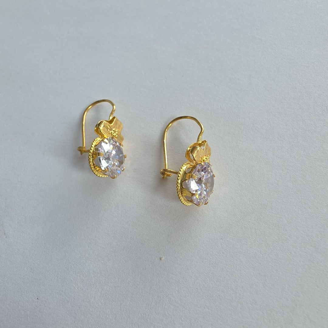 ARETES PAR ORO 10 K 4.4 GRMS (SEMINUEVO)