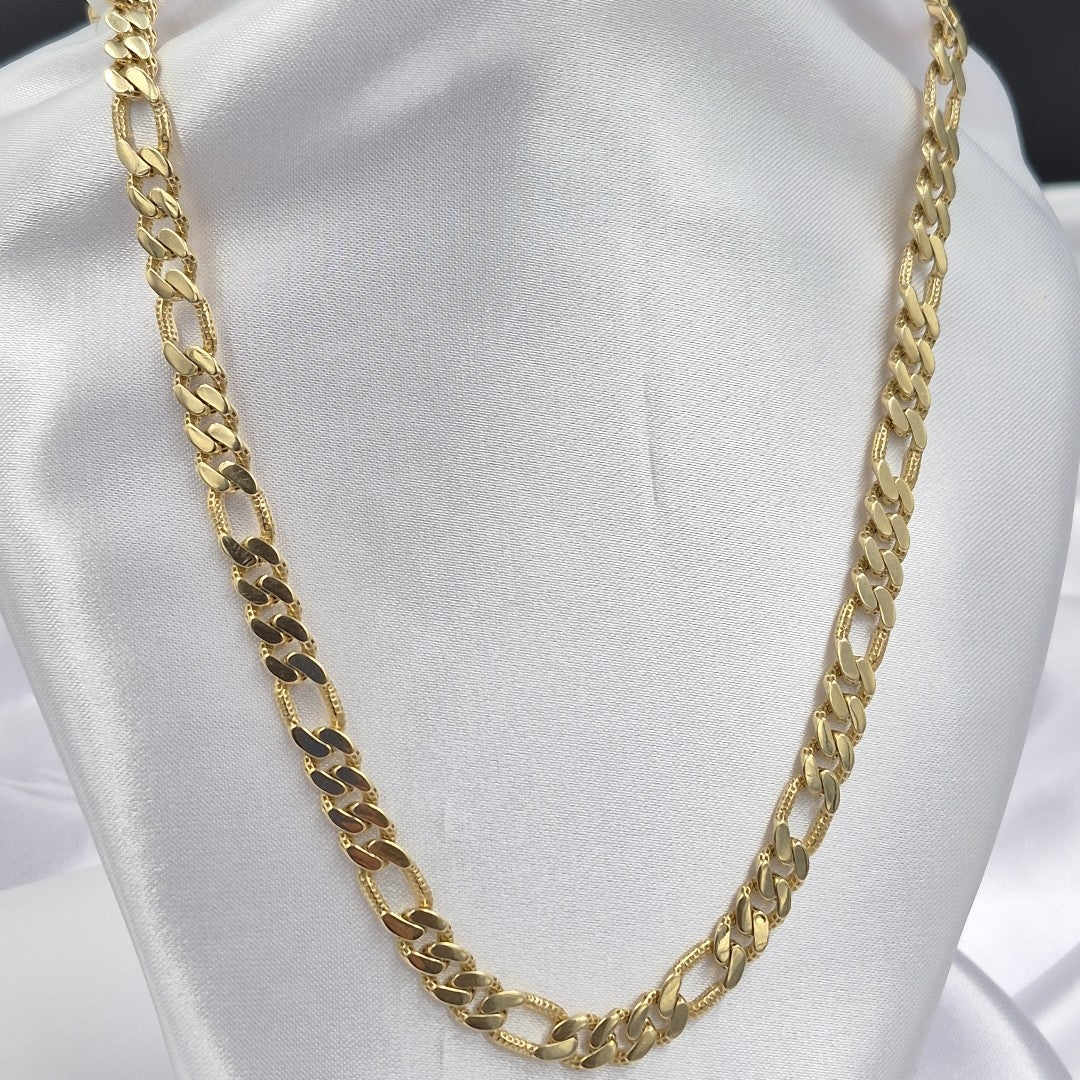 CADENAS CARTIER 3 1 AMARILLA ORO 14K 27 (NUEVO)