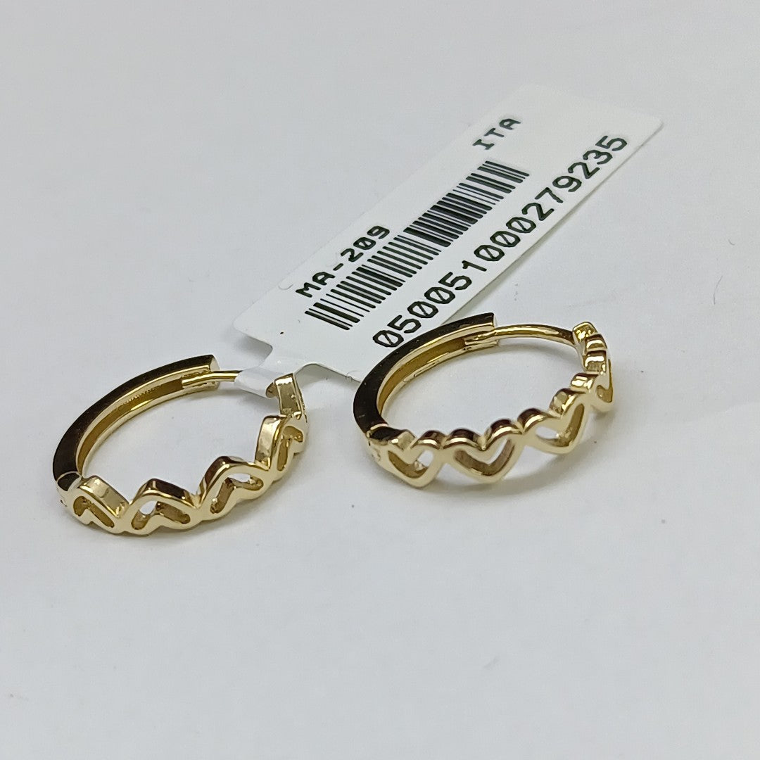 HUGGIES ORO 14K 1.4 (NUEVO)