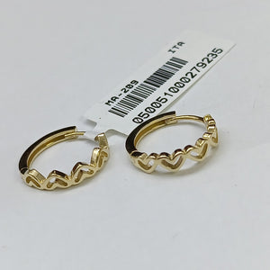 HUGGIES ORO 14K 1.4 (NUEVO)