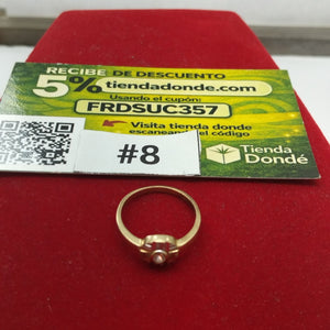 ANILLITO ORO, ORO COMBINADO 10 K 2 GRMS (SEMINUEVO)