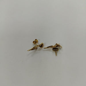 BROQUELES PAR ORO 14 K 2,10 GRMS (SEMINUEVO)