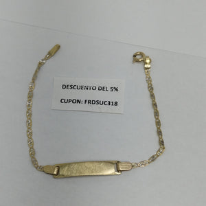 ESCLAVA ORO 10 K 2 GRMS (SEMINUEVO)