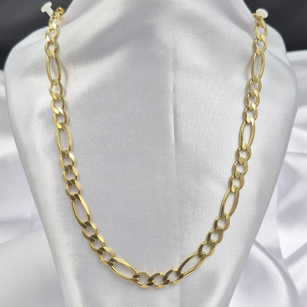 CADENAS CARTIER 3 1 AMARILLA ORO 14K 45.7 (NUEVO)