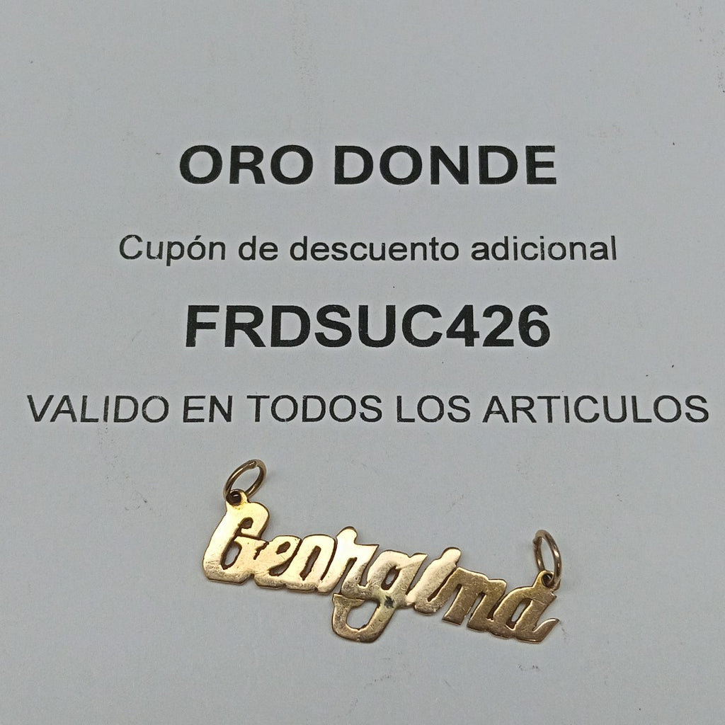 DIJE ORO 8 K 1.8 GRMS (SEMINUEVO)