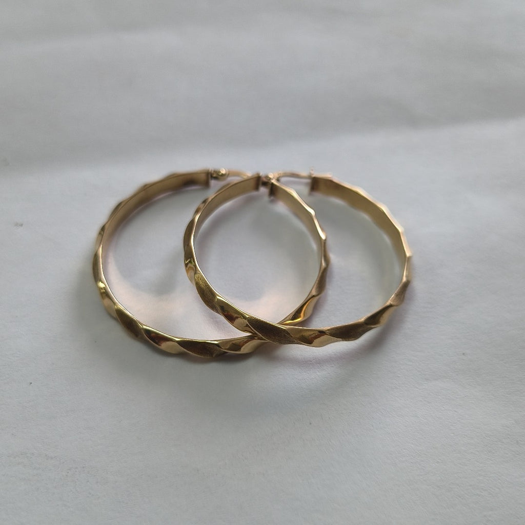 ARRACADAS PAR ORO 10 K 2.4 GRMS (SEMINUEVO)