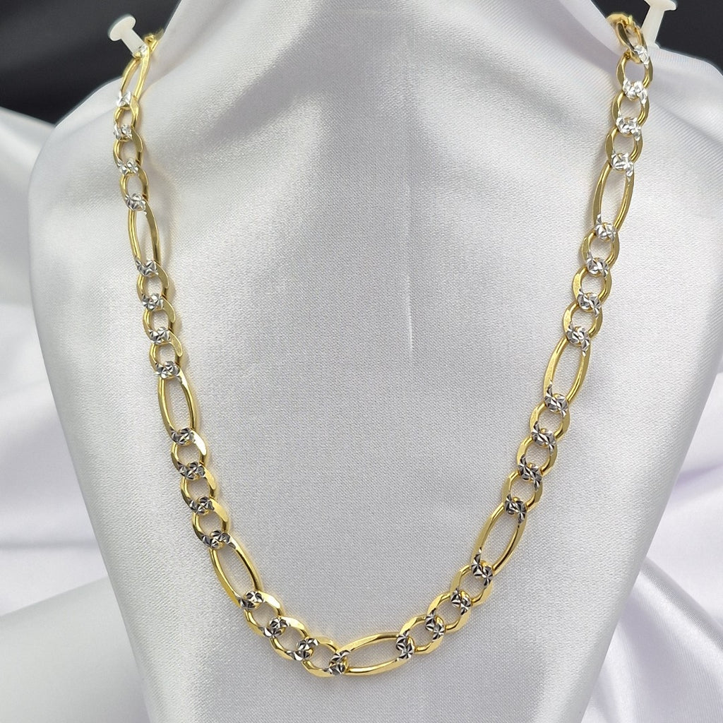 CADENAS CARTIER 3 1 DIAMANTADA ORO 14K 40.5 (NUEVO)
