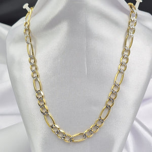 CADENAS CARTIER 3 1 DIAMANTADA ORO 14K 40.5 (NUEVO)